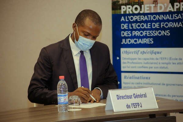 Séminaire de lancement du Projet d'Appui à l'Opérationnalisation de l'Ecole de Formation des Professions Judiciaires